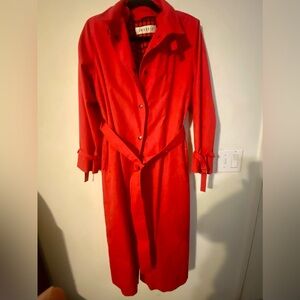 Vintage Women’s I.Magnin Raincoat Fleece lined Sz L